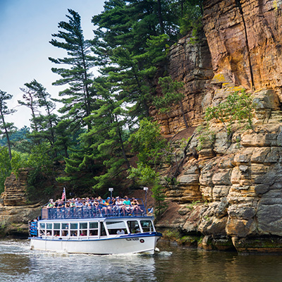 wisconsin upper dells boat tour